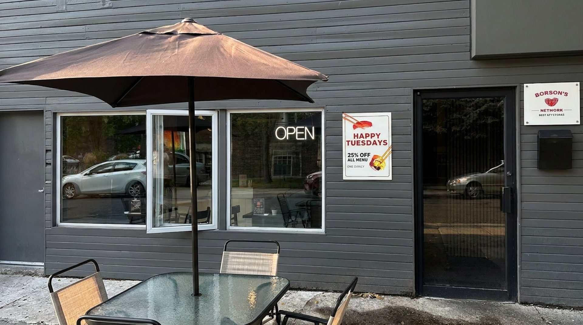 Happy Tuesdays: 25% off dine-in