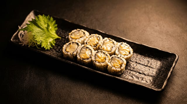 Spicy Scallop Roll.