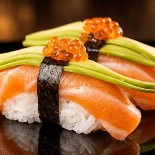 Salmon & Avocado Nigiri