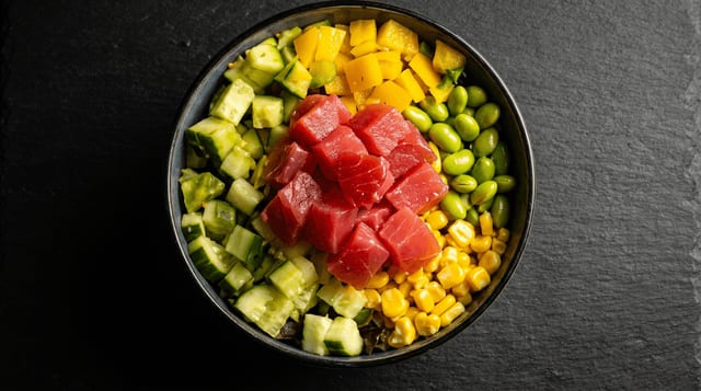 Tuna Poke Bowl.