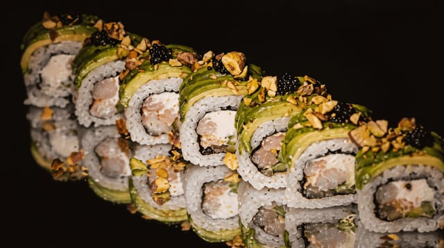 Ebi Truffle Roll.