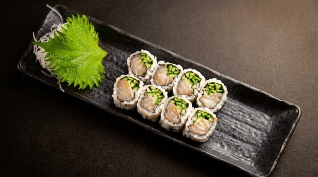 Hamachi & Jalapeño Roll.