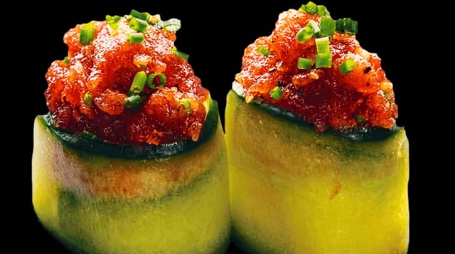 Tuna Tartare Gunkan.