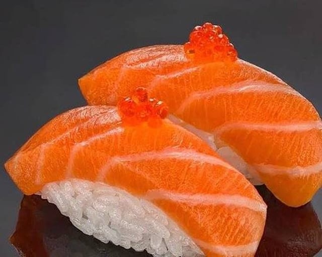 Salmon Nigiri.