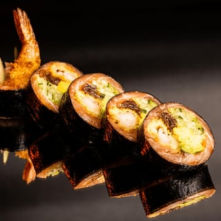 Salmon Sashimi Roll