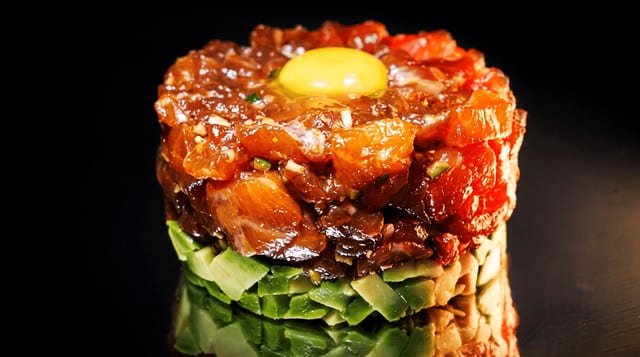 Salmon Tartare.