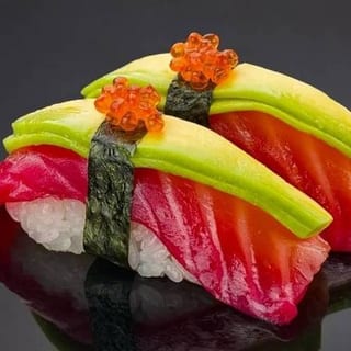 Gravlax & Avocado Nigiri
