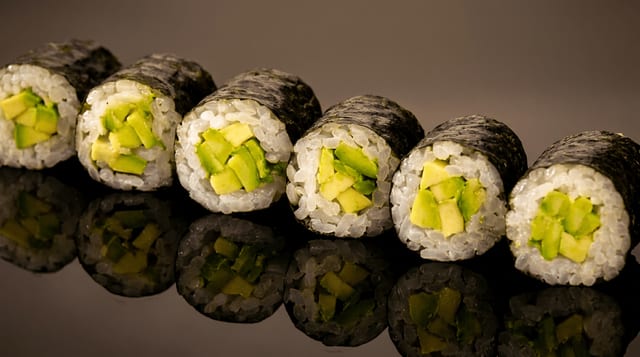 Avocado Hosomaki.