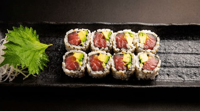 Tuna & Avocado Roll.