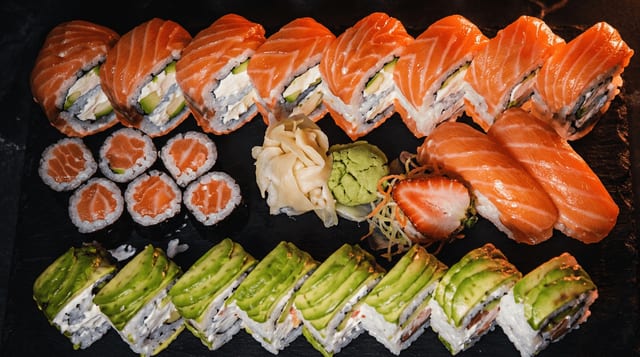Salmon Set.